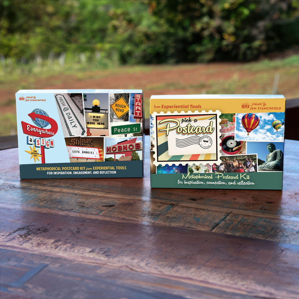 Bundle "Everywhere a Sign" and "Pick a Postcard" together at a special discount